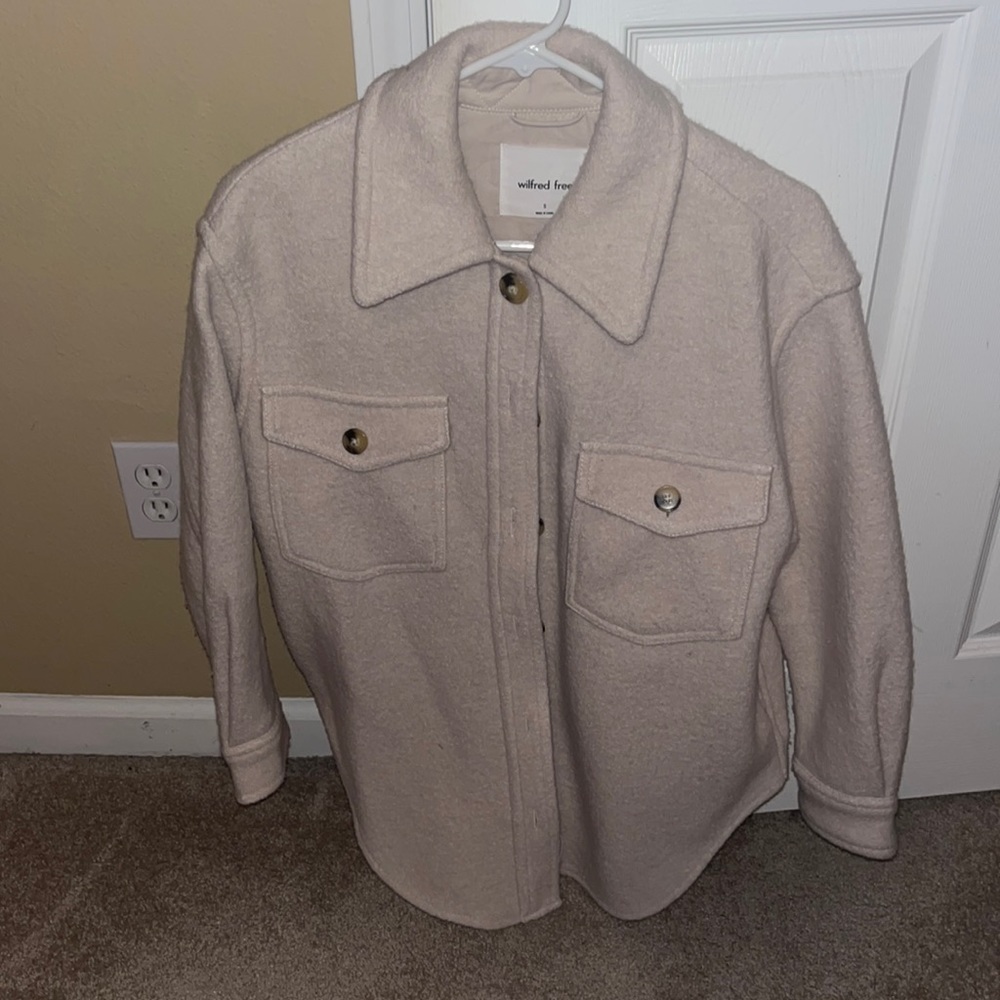 Aritzia Wilfred free ganna jacket